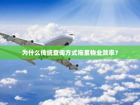 为什么传统查询方式拖累物业效率? 为什么传统查询方式拖累物业效率?