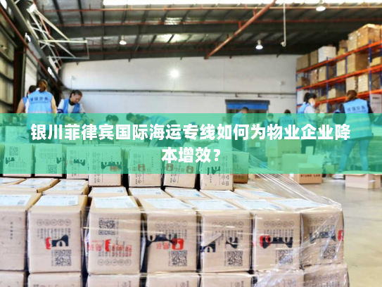 银川菲律宾国际海运专线如何为物业企业降本增效？