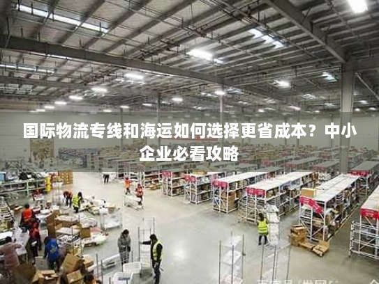国际物流专线和海运如何选择更省成本？中小企业必看攻略
