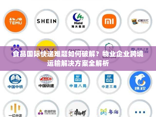 食品国际快递难题如何破解?物业企业跨境运输解决方案全解析 食品国际快递难题如何破解?物业企业跨境运输解决方案全解析