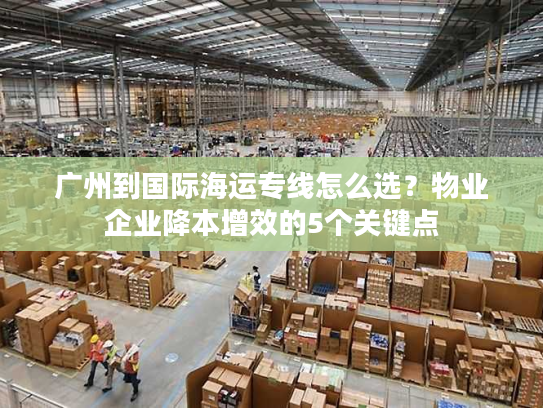 广州到国际海运专线怎么选？物业企业降本增效的5个关键点