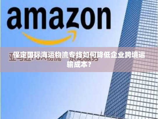 保定国际海运物流专线如何降低企业跨境运输成本？
