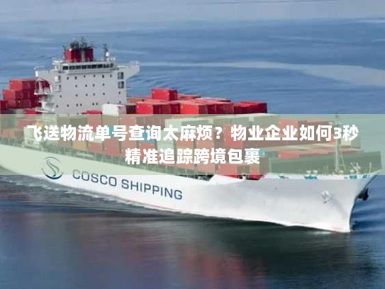 飞送物流单号查询太麻烦?物业企业如何3秒精准追踪跨境包裹 飞送物流单号查询太麻烦?物业企业如何3秒精准追踪跨境包裹