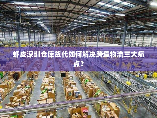 虾皮深圳仓库货代如何解决跨境物流三大痛点? 虾皮深圳仓库货代如何解决跨境物流三大痛点?