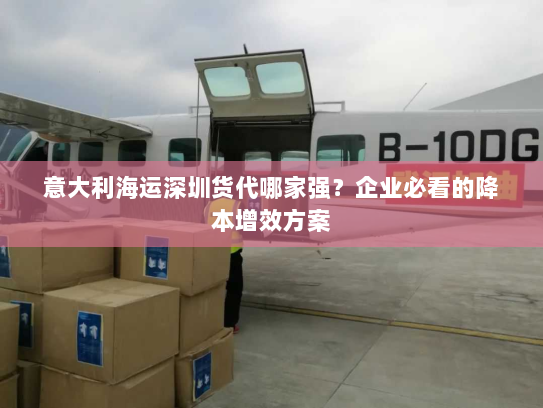 意大利海运深圳货代哪家强？企业必看的降本增效方案