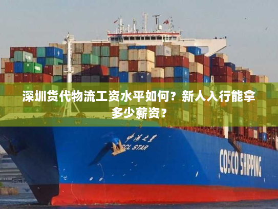 深圳货代物流工资水平如何?新人入行能拿多少薪资? 深圳货代物流工资水平如何?新人入行能拿多少薪资?