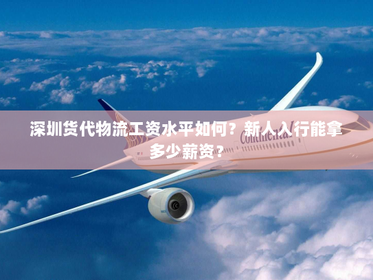 深圳货代物流工资水平如何?新人入行能拿多少薪资? 深圳货代物流工资水平如何?新人入行能拿多少薪资?