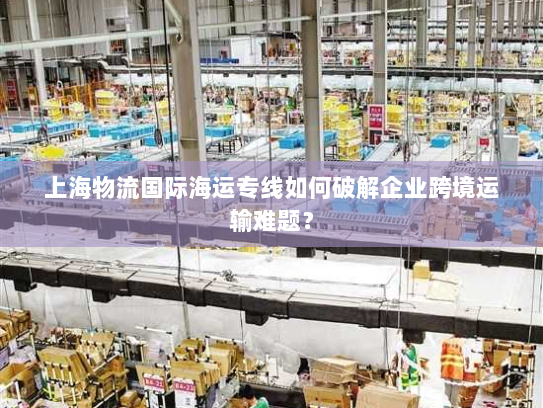 上海物流国际海运专线如何破解企业跨境运输难题? 上海物流国际海运专线如何破解企业跨境运输难题?