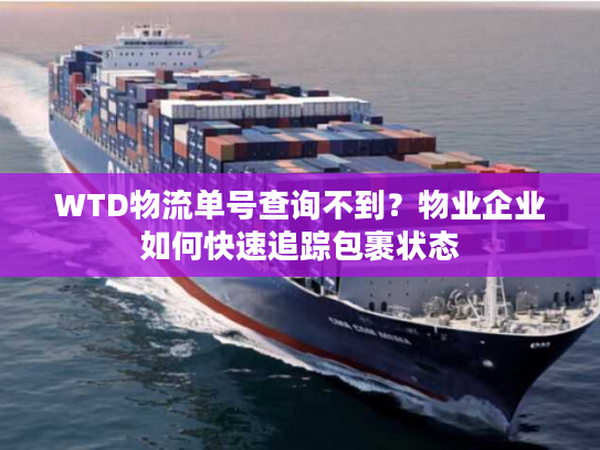 WTD物流单号查询不到?物业企业如何快速追踪包裹状态 WTD物流单号查询不到?物业企业如何快速追踪包裹状态