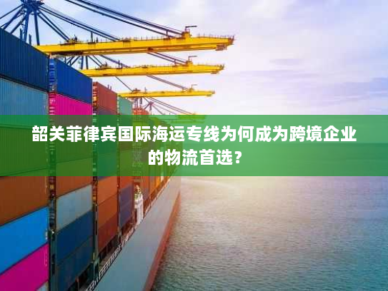 韶关菲律宾国际海运专线为何成为跨境企业的物流首选? 韶关菲律宾国际海运专线为何成为跨境企业的物流首选?