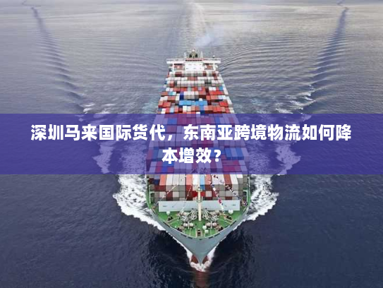 深圳马来国际货代，东南亚跨境物流如何降本增效？