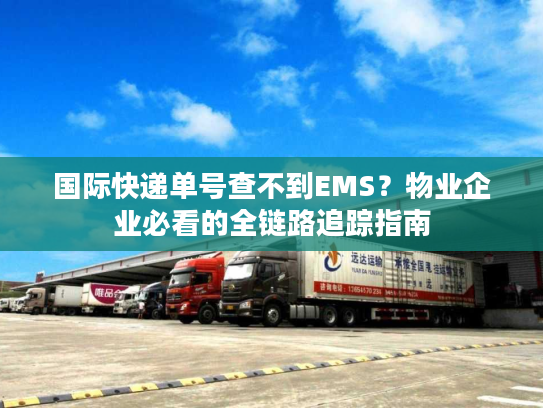 国际快递单号查不到EMS？物业企业必看的全链路追踪指南