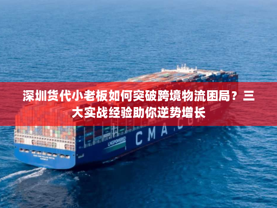 深圳货代小老板如何突破跨境物流困局?三大实战经验助你逆势增长 深圳货代小老板如何突破跨境物流困局?三大实战经验助你逆势增长