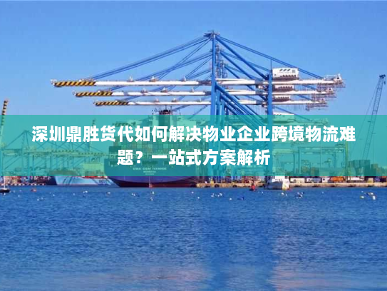 深圳鼎胜货代如何解决物业企业跨境物流难题？一站式方案解析