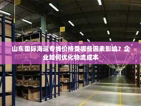 山东国际海运专线价格受哪些因素影响？企业如何优化物流成本