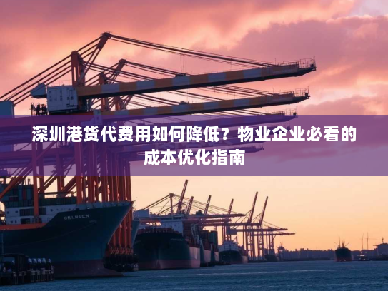 深圳港货代费用如何降低?物业企业必看的成本优化指南 深圳港货代费用如何降低?物业企业必看的成本优化指南