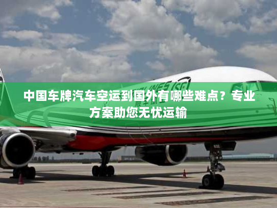 中国车牌汽车空运到国外有哪些难点？专业方案助您无忧运输
