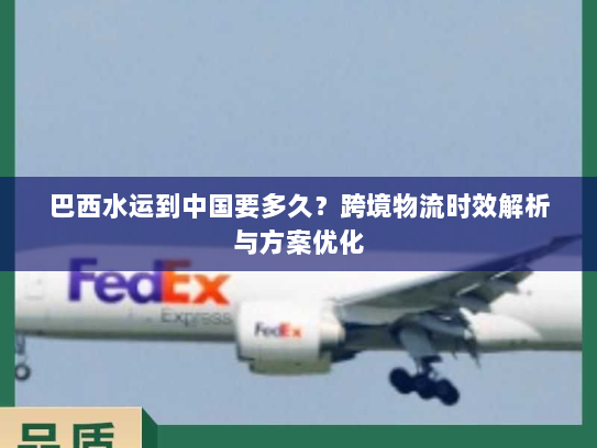 巴西水运到中国要多久？跨境物流时效解析与方案优化