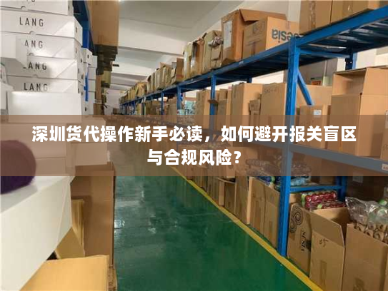 深圳货代操作新手必读,如何避开报关盲区与合规风险? 深圳货代操作新手必读,如何避开报关盲区与合规风险?
