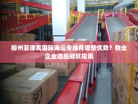柳州菲律宾国际海运专线有哪些优势?物业企业选品避坑指南 柳州菲律宾国际海运专线有哪些优势?物业企业选品避坑指南