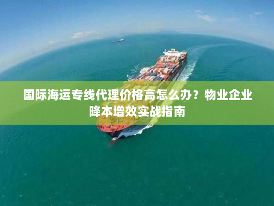 国际海运专线代理价格高怎么办？物业企业降本增效实战指南