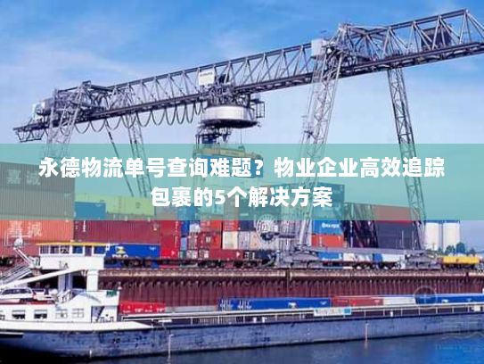 永德物流单号查询难题?物业企业高效追踪包裹的5个解决方案 永德物流单号查询难题?物业企业高效追踪包裹的5个解决方案
