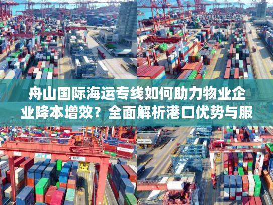 舟山国际海运专线如何助力物业企业降本增效?全面解析港口优势与服务方案 舟山国际海运专线如何助力物业企业降本增效?全面解析港口优势与服务方案