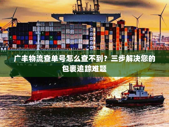 广丰物流查单号怎么查不到?三步解决您的包裹追踪难题 广丰物流查单号怎么查不到?三步解决您的包裹追踪难题