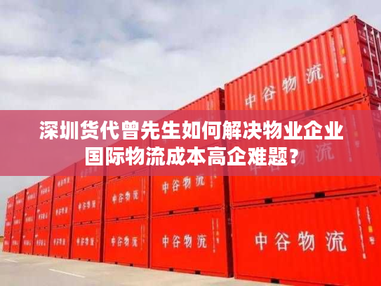 深圳货代曾先生如何解决物业企业国际物流成本高企难题？
