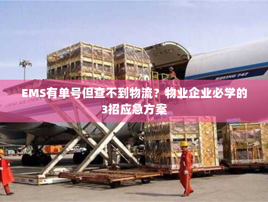 EMS有单号但查不到物流？物业企业必学的3招应急方案