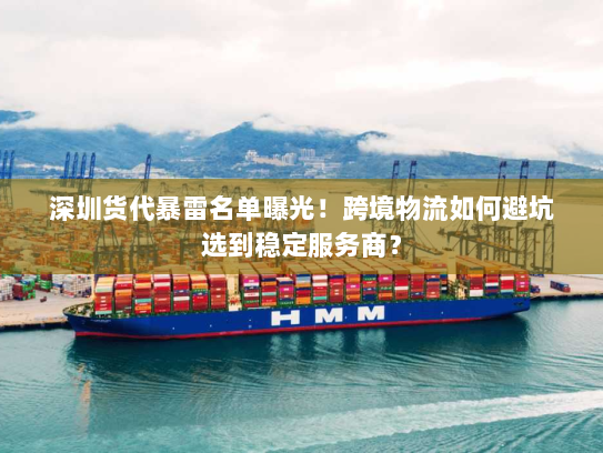 深圳货代暴雷名单曝光!跨境物流如何避坑选到稳定服务商? 深圳货代暴雷名单曝光!跨境物流如何避坑选到稳定服务商?
