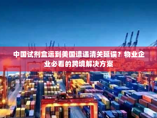 中国试剂盒运到美国遭遇清关延误?物业企业必看的跨境解决方案 中国试剂盒运到美国遭遇清关延误?物业企业必看的跨境解决方案