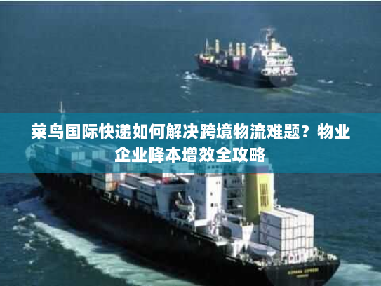 菜鸟国际快递如何解决跨境物流难题?物业企业降本增效全攻略 菜鸟国际快递如何解决跨境物流难题?物业企业降本增效全攻略