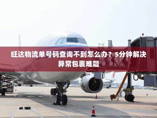 旺达物流单号码查询不到怎么办?5分钟解决异常包裹难题 旺达物流单号码查询不到怎么办?5分钟解决异常包裹难题