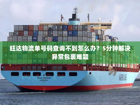 旺达物流单号码查询不到怎么办?5分钟解决异常包裹难题 旺达物流单号码查询不到怎么办?5分钟解决异常包裹难题