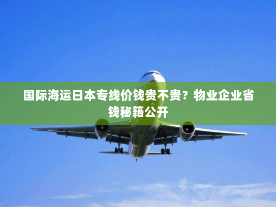 国际海运日本专线价钱贵不贵?物业企业省钱秘籍公开 国际海运日本专线价钱贵不贵?物业企业省钱秘籍公开