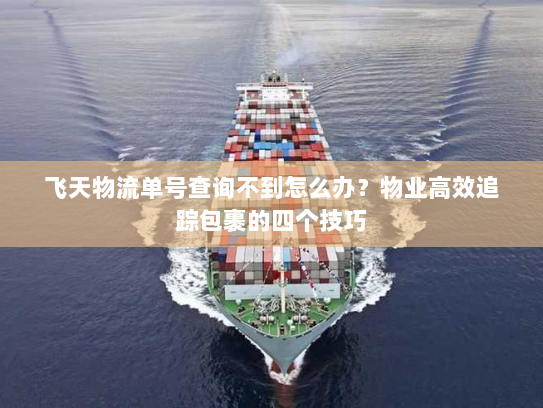 飞天物流单号查询不到怎么办?物业高效追踪包裹的四个技巧 飞天物流单号查询不到怎么办?物业高效追踪包裹的四个技巧