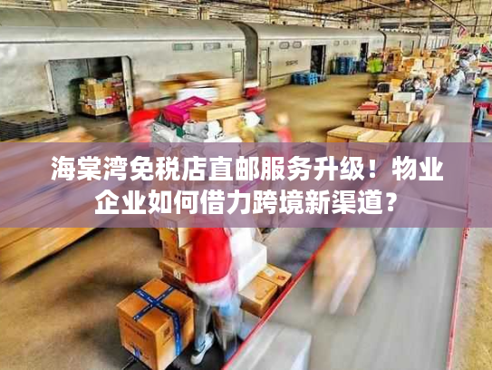 海棠湾免税店直邮服务升级！物业企业如何借力跨境新渠道？