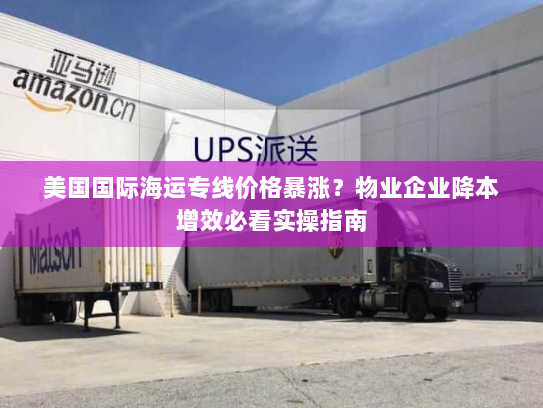 美国国际海运专线价格暴涨?物业企业降本增效必看实操指南 美国国际海运专线价格暴涨?物业企业降本增效必看实操指南