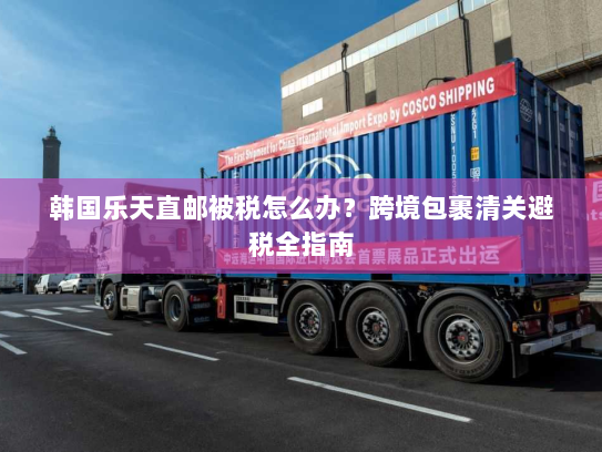 韩国乐天直邮被税怎么办?跨境包裹清关避税全指南 韩国乐天直邮被税怎么办?跨境包裹清关避税全指南