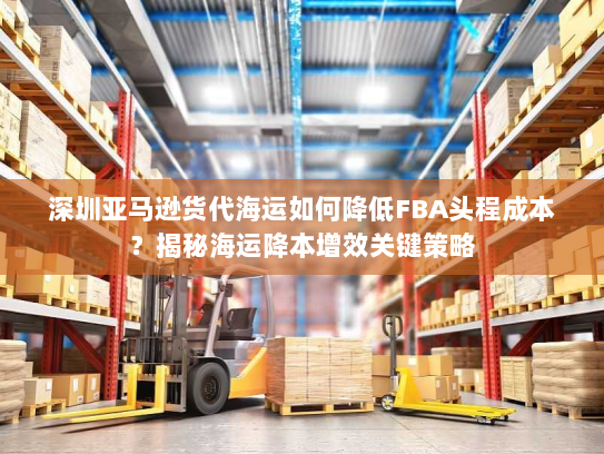 深圳亚马逊货代海运如何降低FBA头程成本?揭秘海运降本增效关键策略 深圳亚马逊货代海运如何降低FBA头程成本?揭秘海运降本增效关键策略