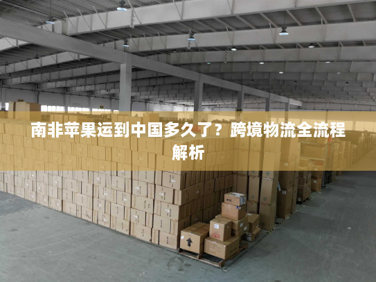 南非苹果运到中国多久了？跨境物流全流程解析