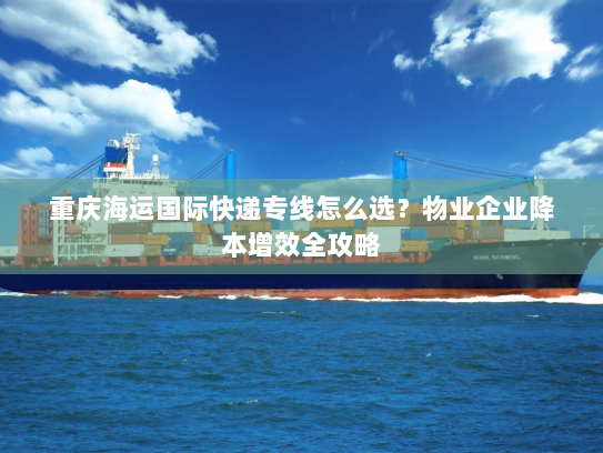 重庆海运国际快递专线怎么选？物业企业降本增效全攻略