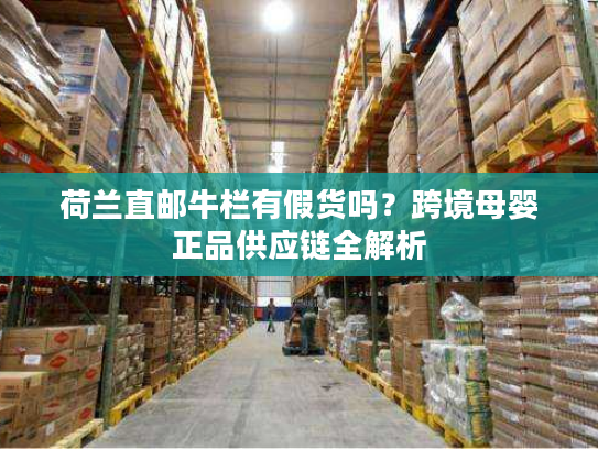 荷兰直邮牛栏有假货吗？跨境母婴正品供应链全解析