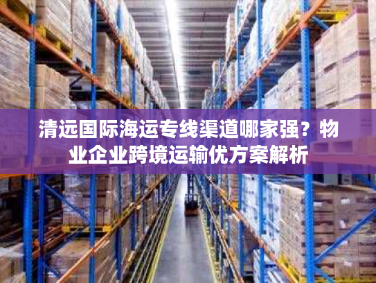 清远国际海运专线渠道哪家强？物业企业跨境运输优方案解析