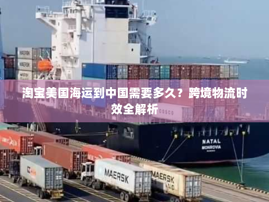淘宝美国海运到中国需要多久?跨境物流时效全解析 淘宝美国海运到中国需要多久?跨境物流时效全解析