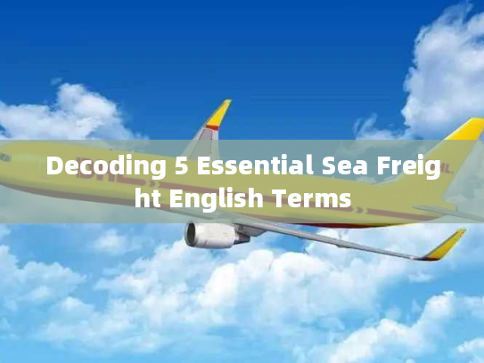 Decoding 5 Essential Sea Freight English Terms