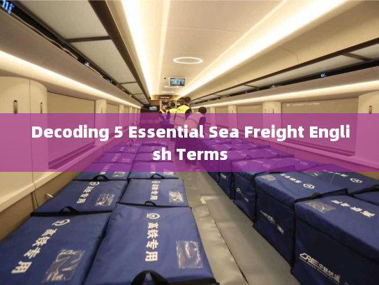 Decoding 5 Essential Sea Freight English Terms Decoding 5 Essential Sea Freight English Terms