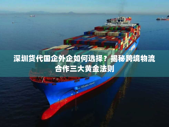 深圳货代国企外企如何选择?揭秘跨境物流合作三大黄金法则 深圳货代国企外企如何选择?揭秘跨境物流合作三大黄金法则