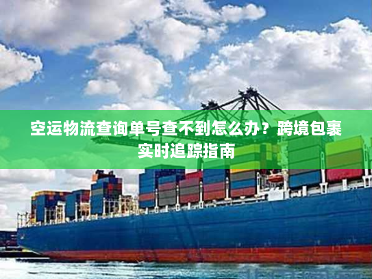空运物流查询单号查不到怎么办?跨境包裹实时追踪指南 空运物流查询单号查不到怎么办?跨境包裹实时追踪指南